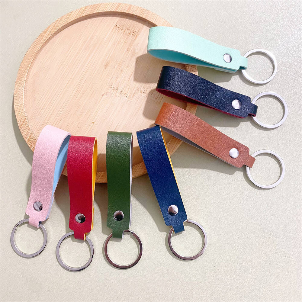 Stylish Leather Keyring Stornfield