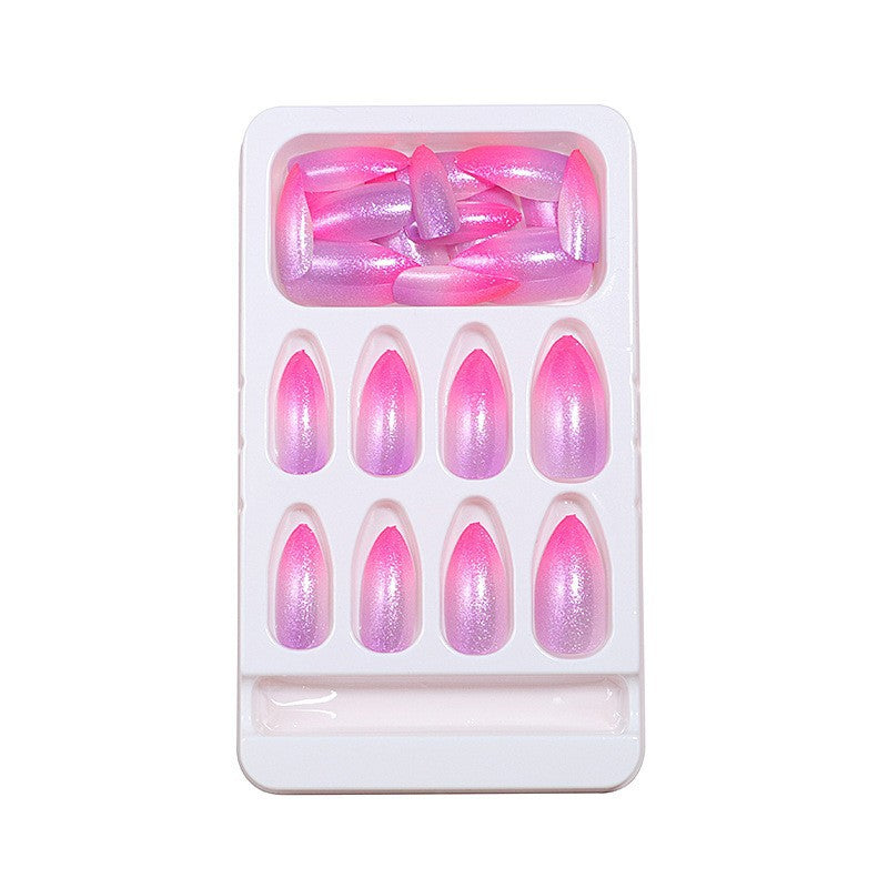 Premium Glossy Design Press-On Nails Stornfield