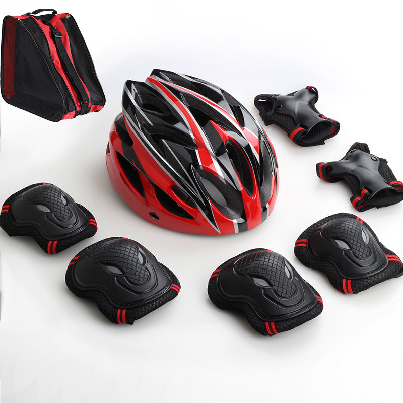 Safety Helmet and Protective Gear Set Stornfield