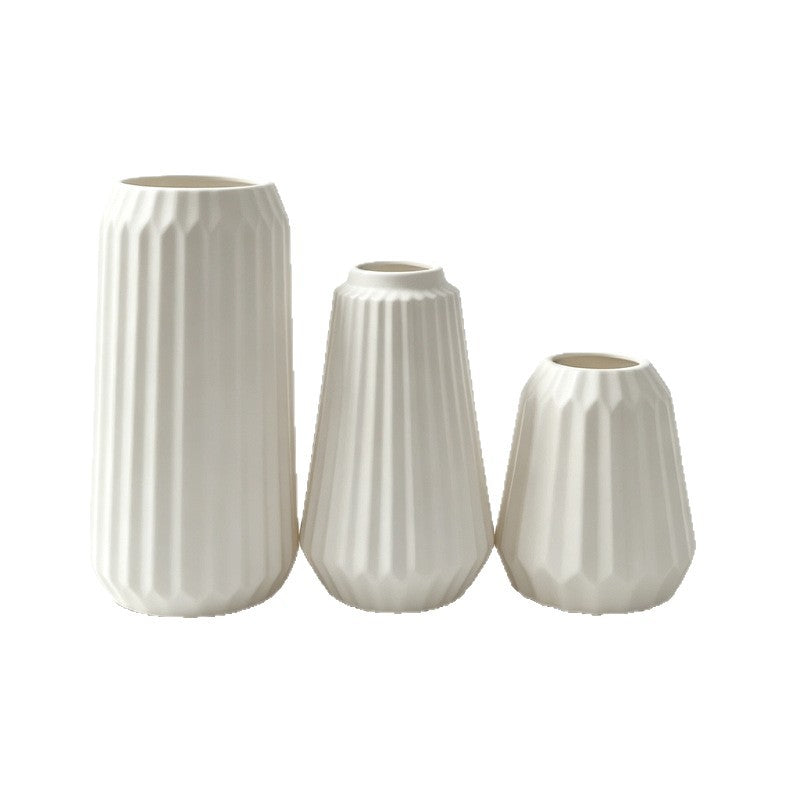 Textured Geometric Table Vase Stornfeild