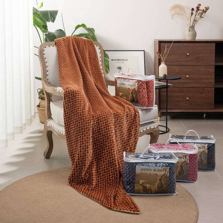 Women's soft and cozy microfiber blanket Stornfield