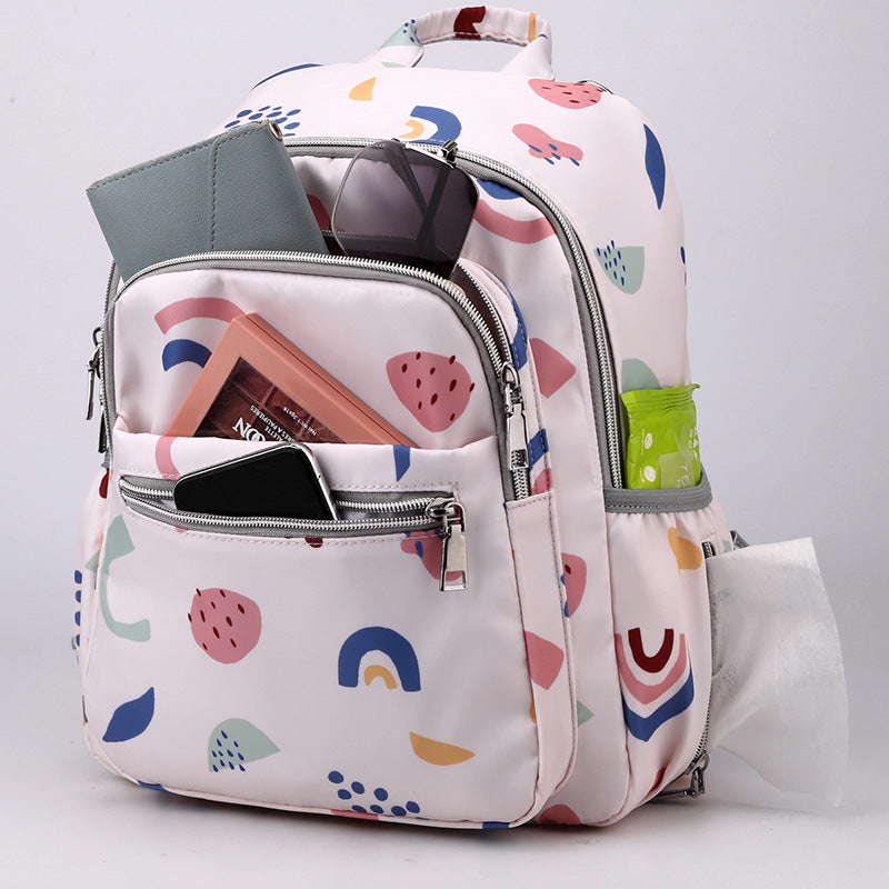 Playful Patterned Backpack Stornfield