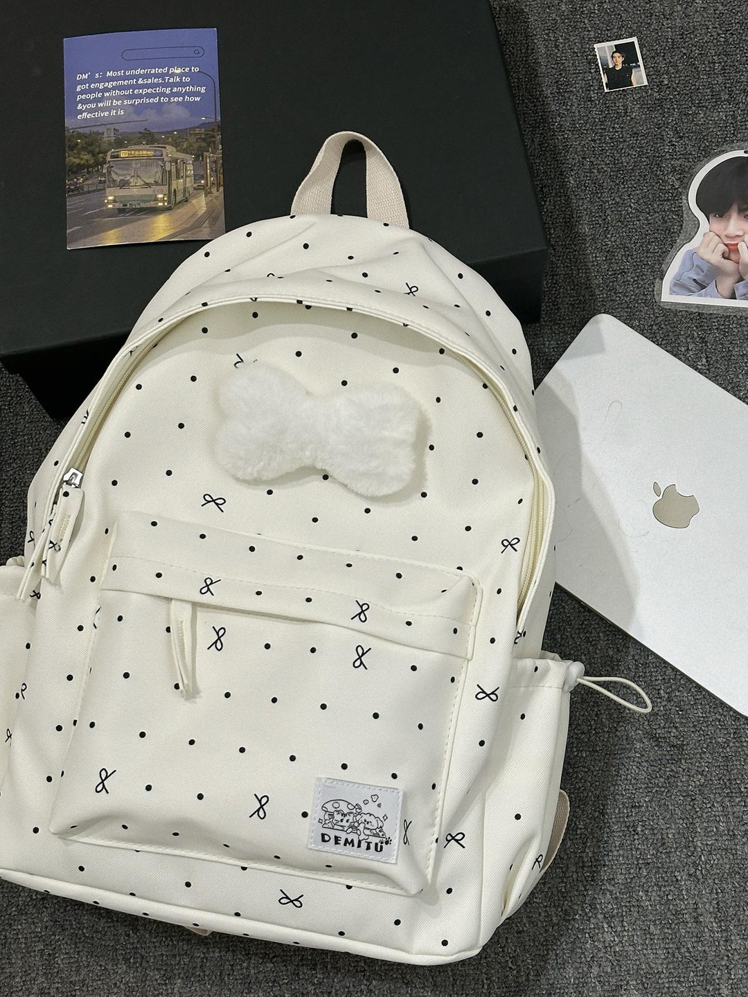 Playful Polka Dot Backpack Stornfield