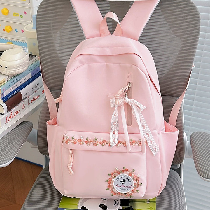 Embroidered Floral Backpack Stornfield