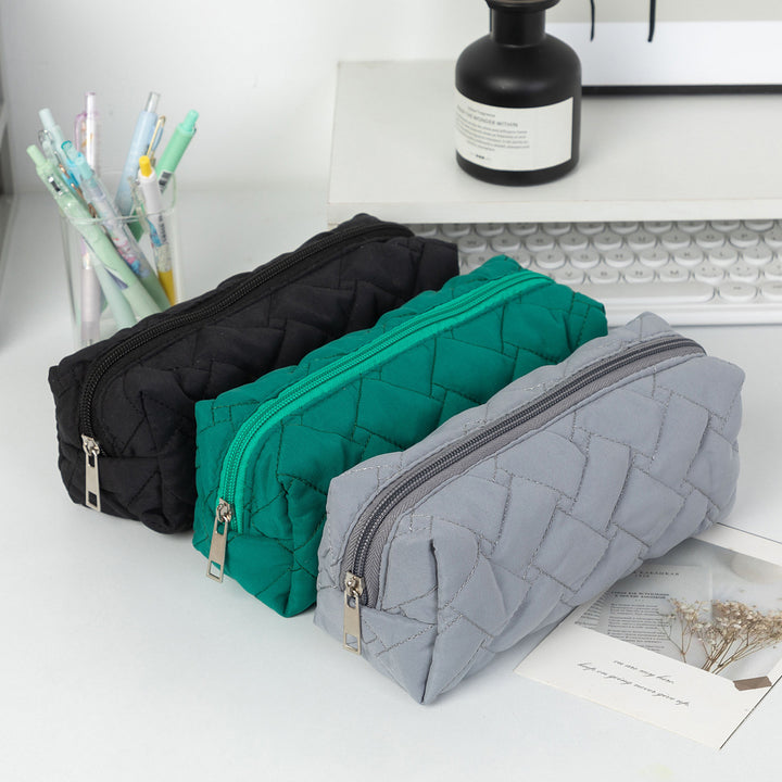 Quilted Textured Pencil Case Stornfield
