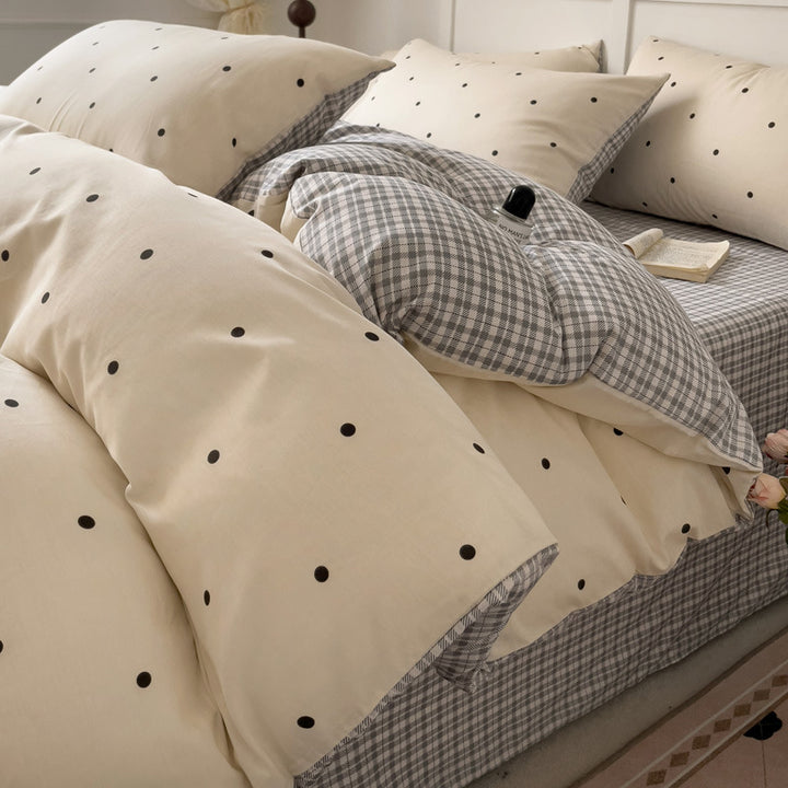 Elegant Textured Bed Linen Set