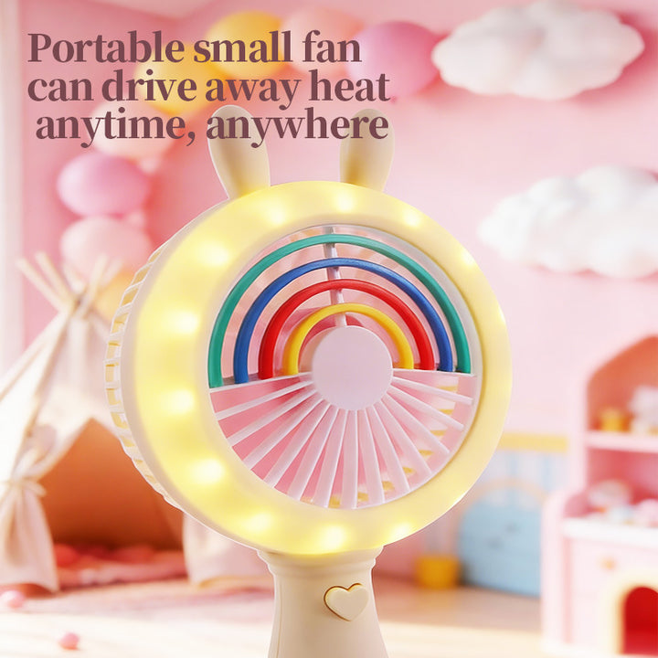 Unisex Portable Mini Fan in Cute Bunny Design Stornfield