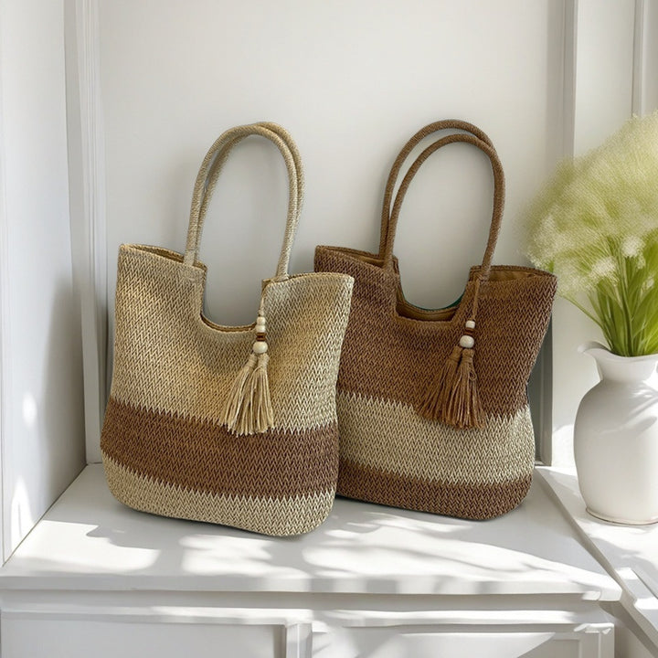 Handcrafted straw bag Stornfield