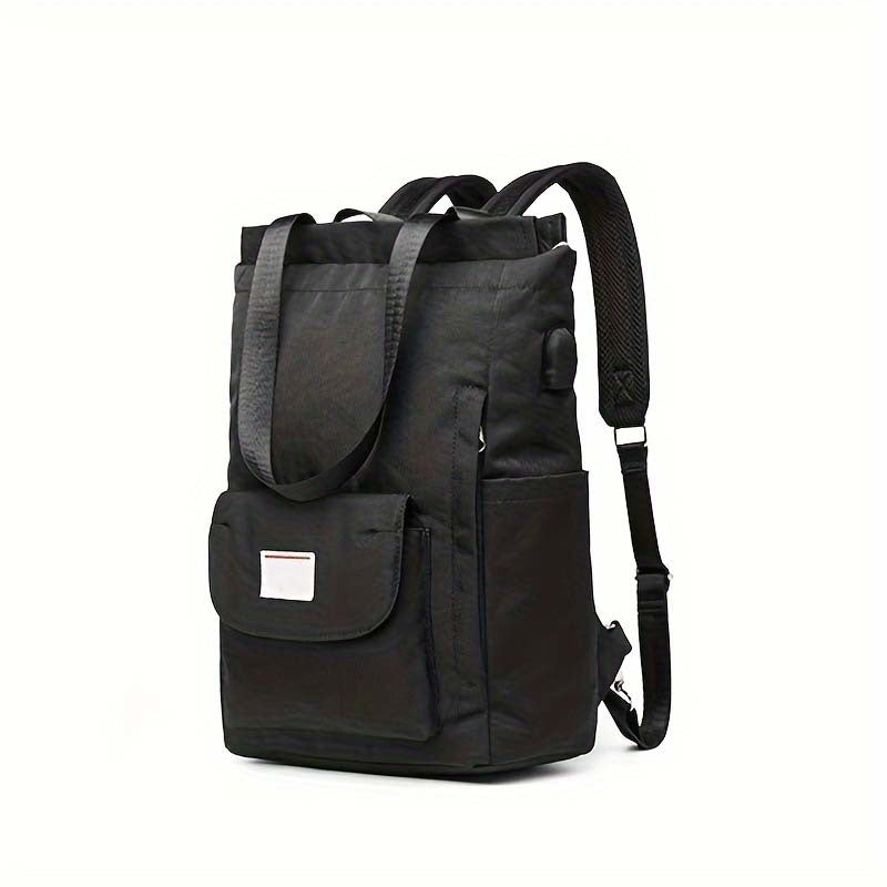 Unisex Multifunctional Backpack with Padded Laptop Compartment and Side Access Stornfield