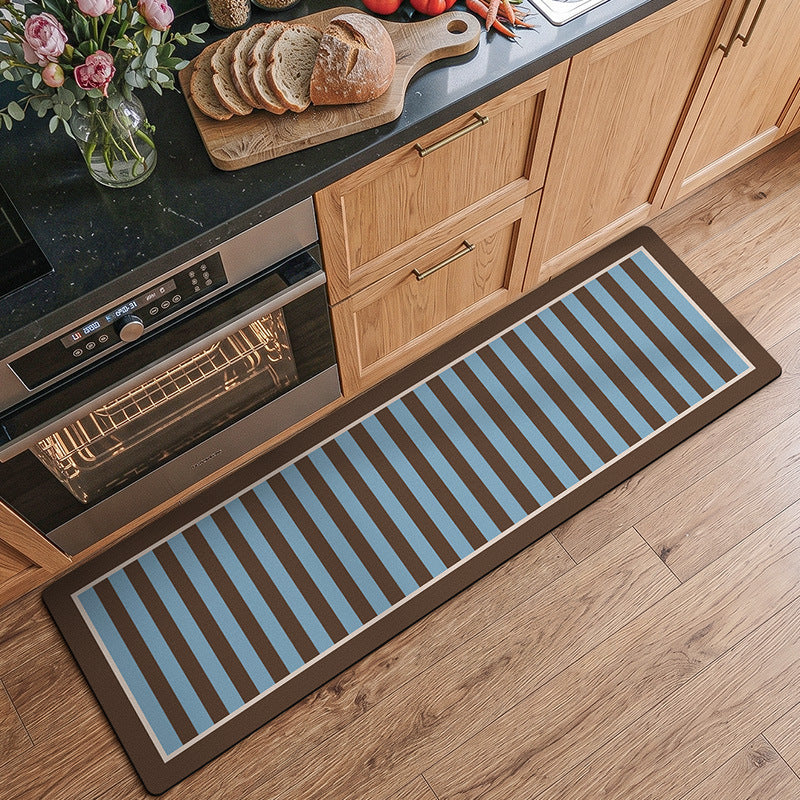 Modern Geometric Pattern Kitchen Runner Mat