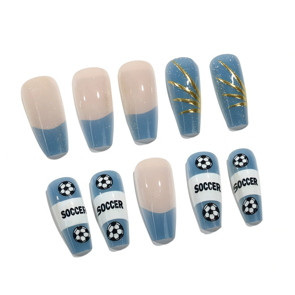 Football-Inspired Art Nails Stornfield