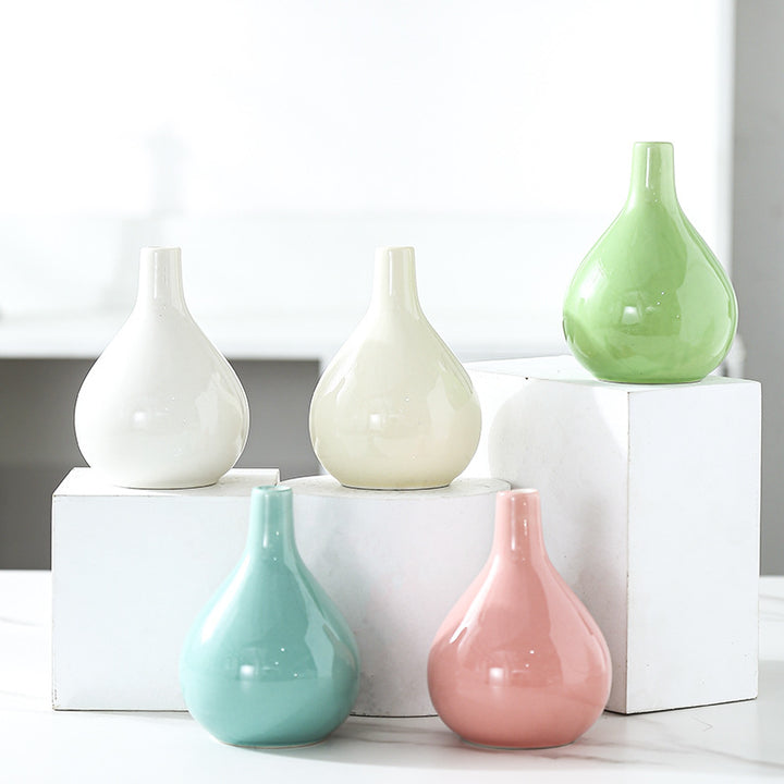 Modern Ceramic Teardrop Vase Stornfeild