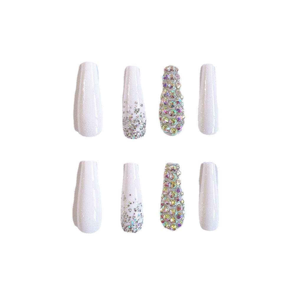 Glamorous Glitter-Infused Press-On Nail Set