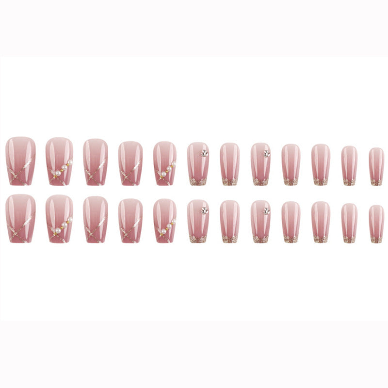 Artificial nails with heart design Stornfield