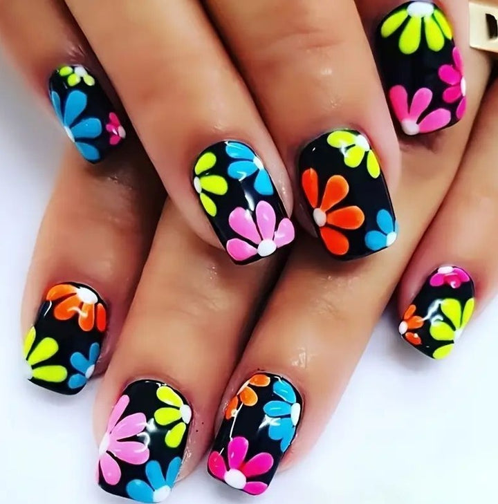 Floral Gradient Nail Art Kit Stornfield