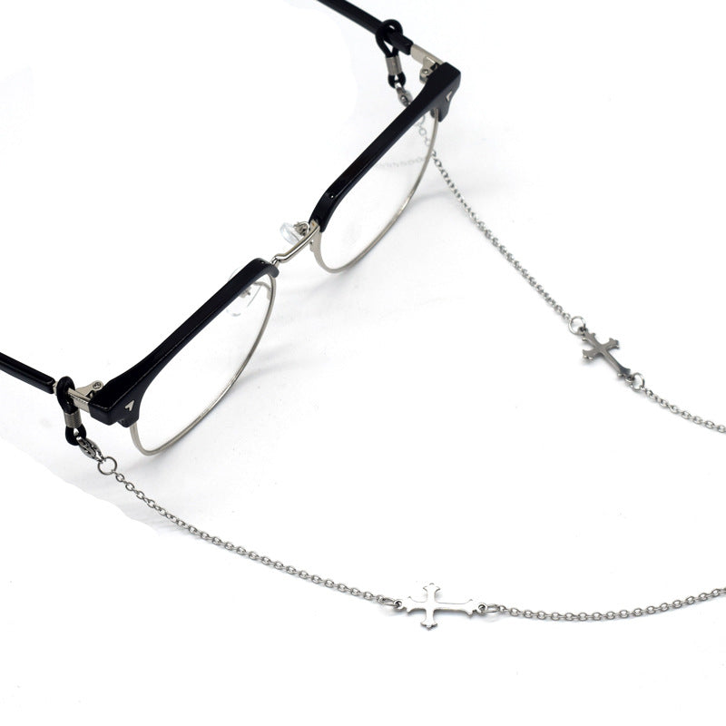 Stylish Cross-Designed Eyewear Chain Stornfield
