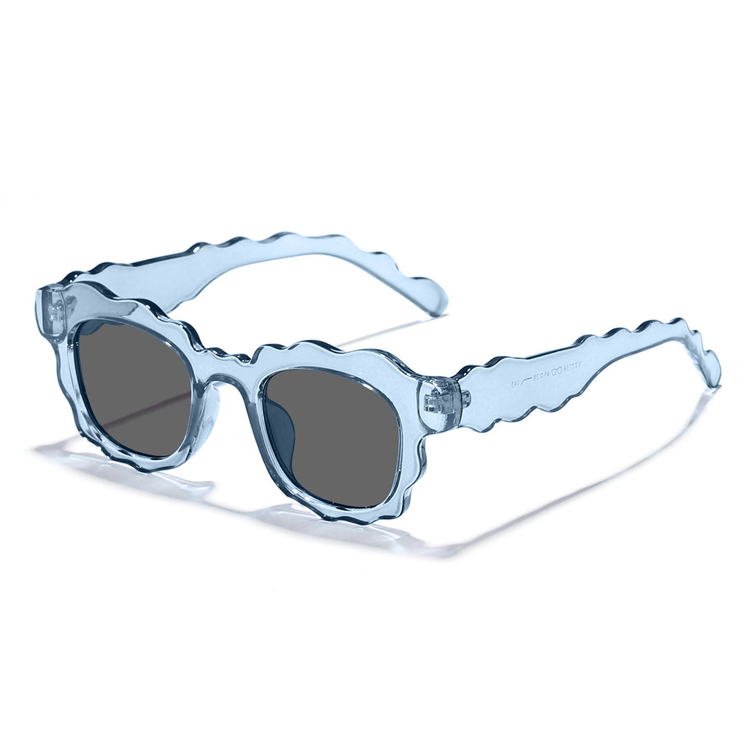 Women's eye-catching sunglasses in creatively designed cloud frame Stornfield