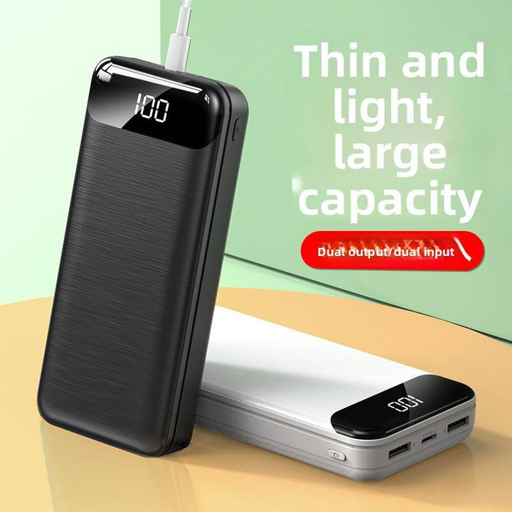 Ultra-Slim Power Bank with LCD Display and Fast Charging Function Stornfield