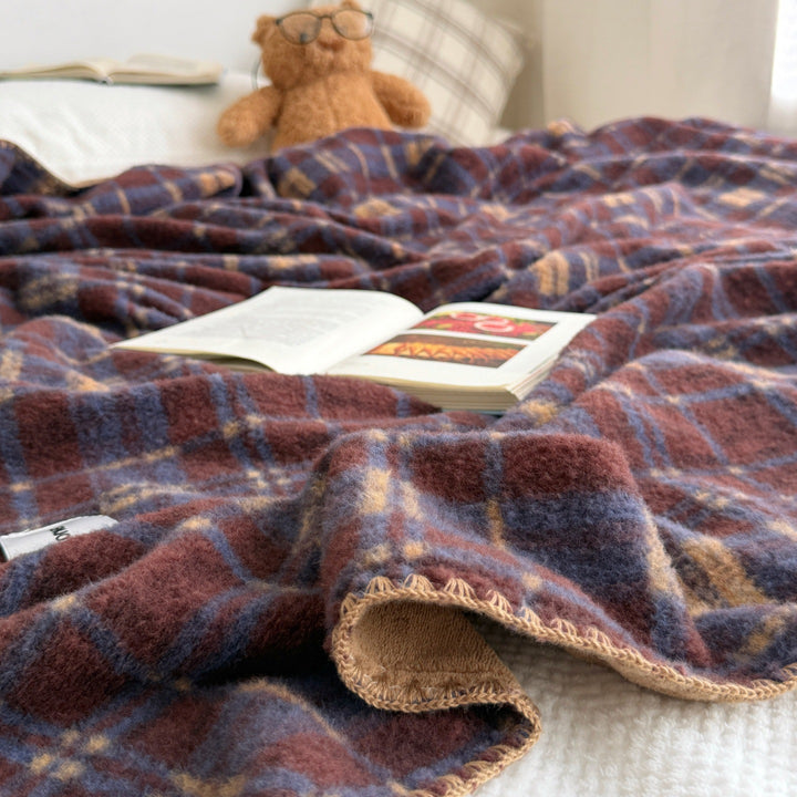 Cozy Flannel Throw Blanket