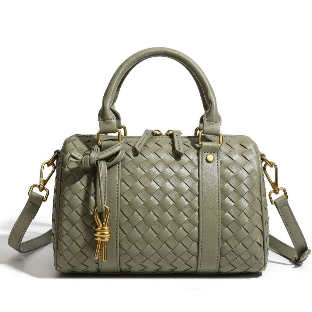 Woven Leather Handbag Stornfield