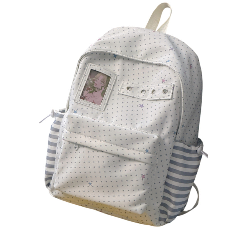 Starry Print Functional Backpack Stornfield