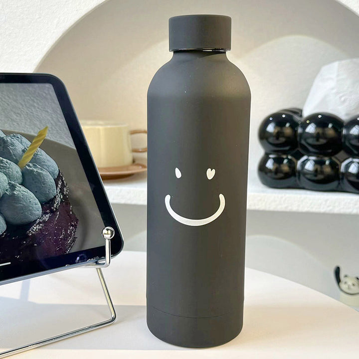 Women’s Insulated Bottle with Cheerful Smiley Design Stornfield
