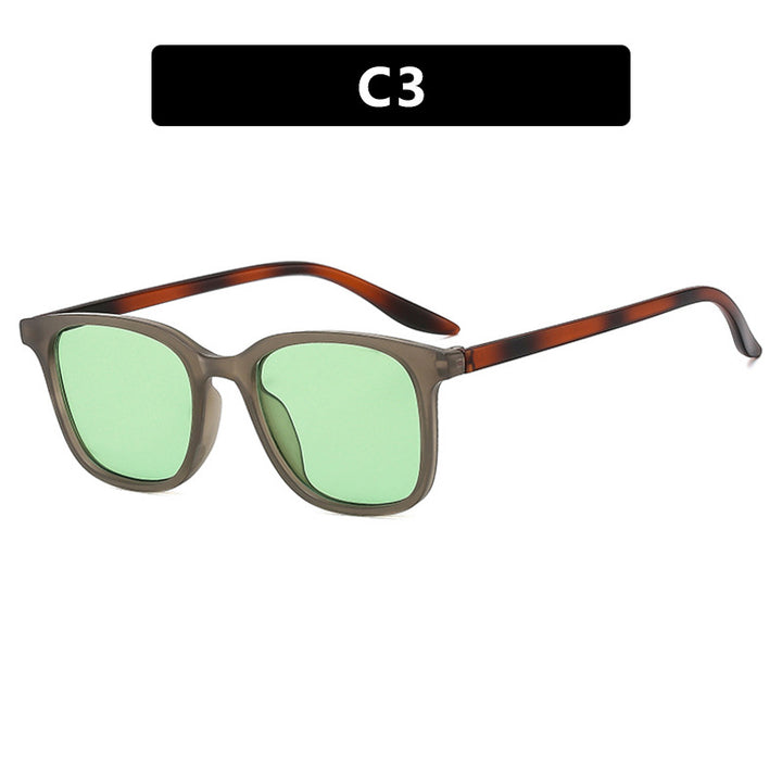 Women's trendy square sunglasses with polarized lenses Stornfield