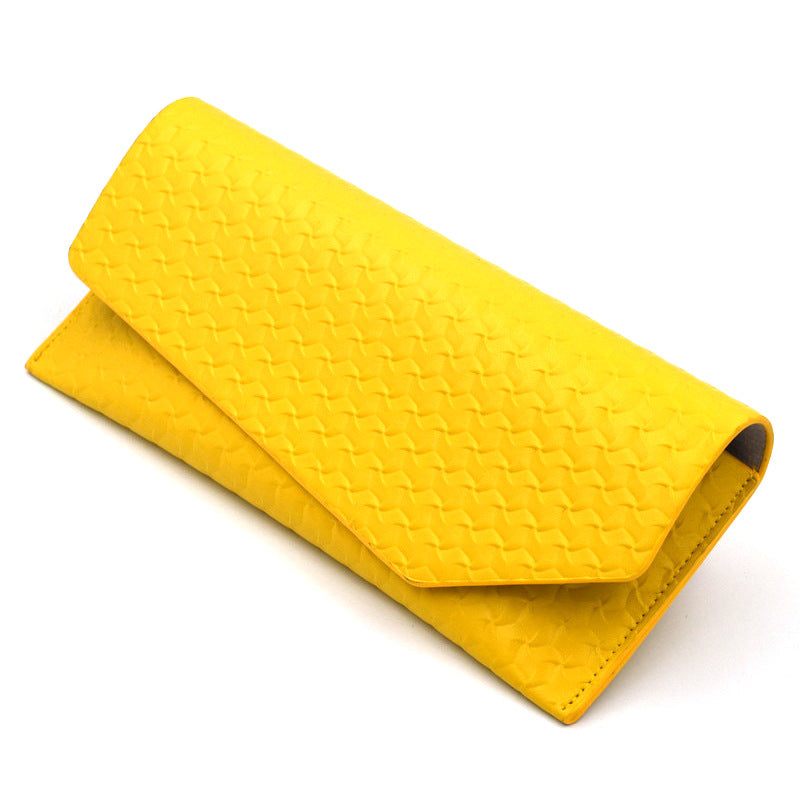 Textured Leather Clutch Wallet Stornfield