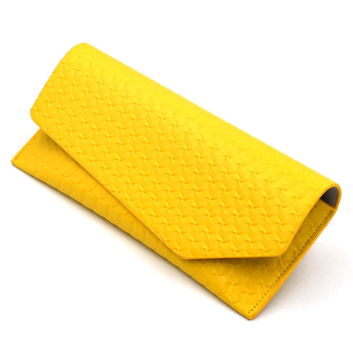 Textured Leather Clutch Wallet Stornfield