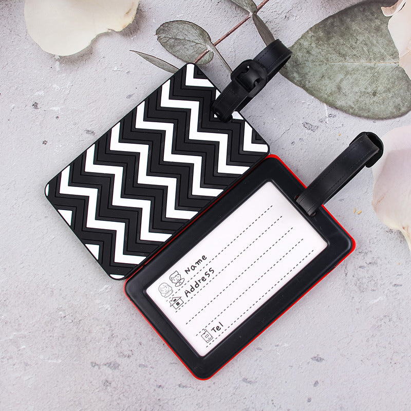 Stylish Chevron Pattern Luggage Tag Stornfield