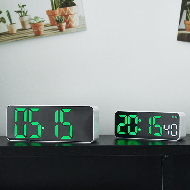 Digital Alarm Clock with Large LED Display and Dual Alarm Function Stornfield