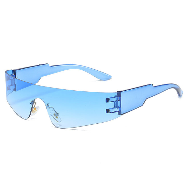 Oversized Protective Shield Sunglasses Stornfield