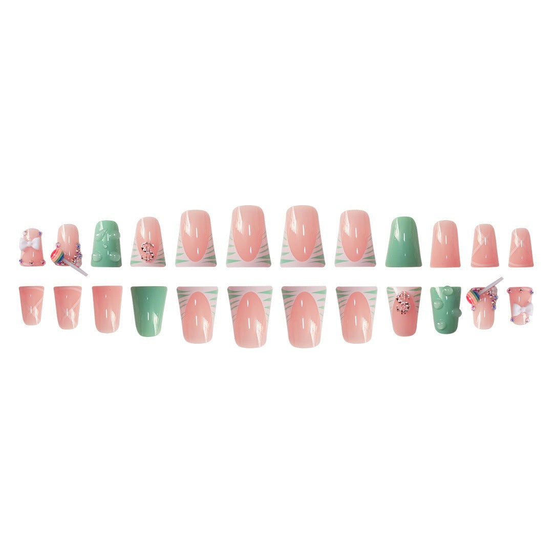 Thematic Press-On Nail Set Stornfield