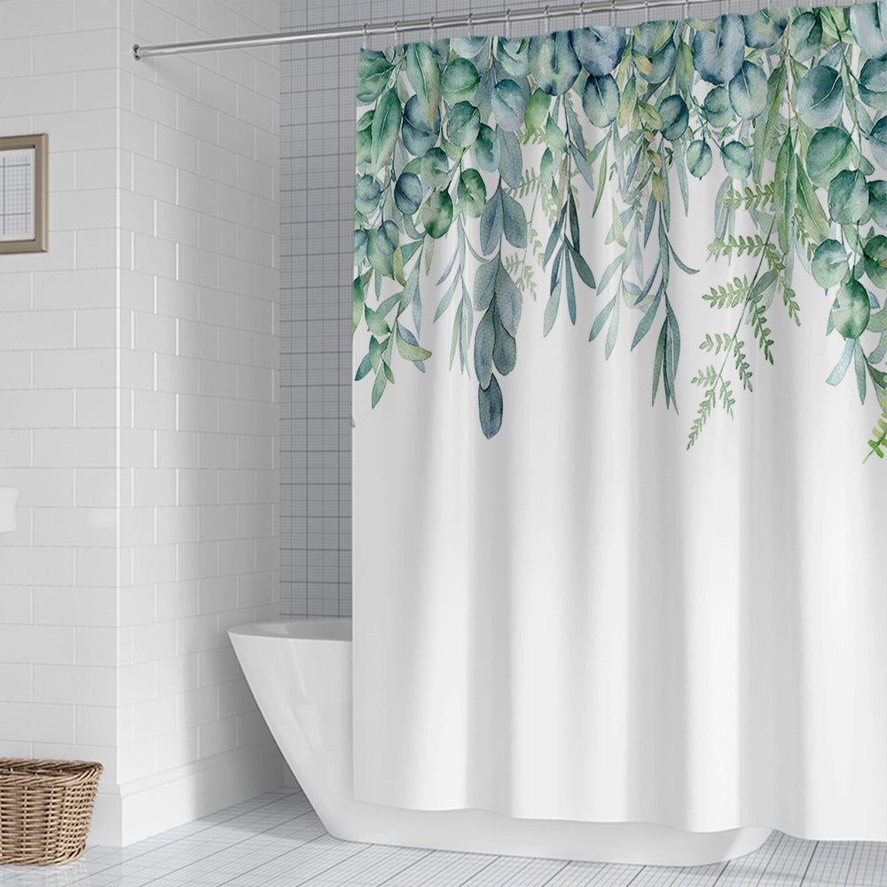 Leafy Botanical Shower Curtain Stornfield