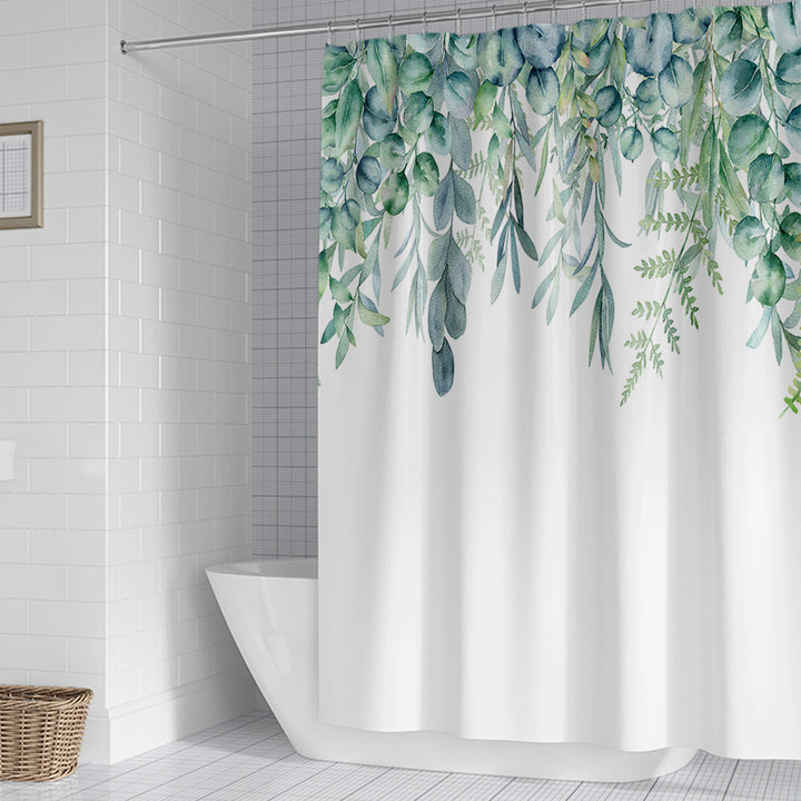 Leafy Botanical Shower Curtain Stornfield