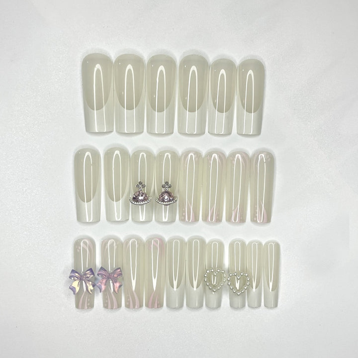 Glamorous 3D Decorated Nail Extensions Stornfield