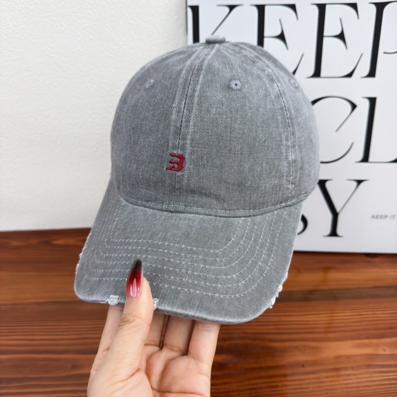 Unisex Distressed Cotton Baseball Cap Stornfield 1784083761