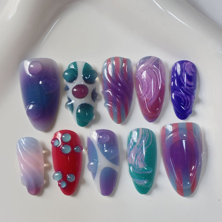 Artistic Gel Nail Art Design Stornfield