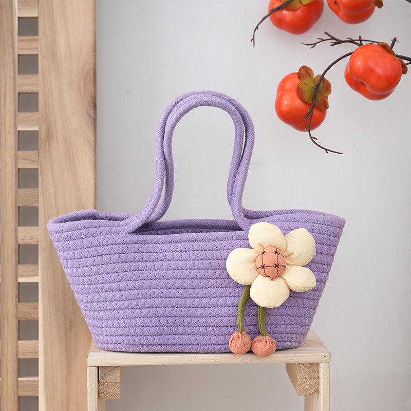 Flower-shaped tote bag Stornfield