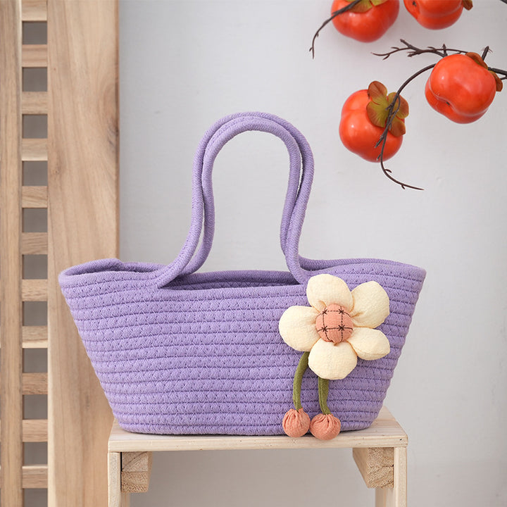 Flower-shaped tote bag Stornfield