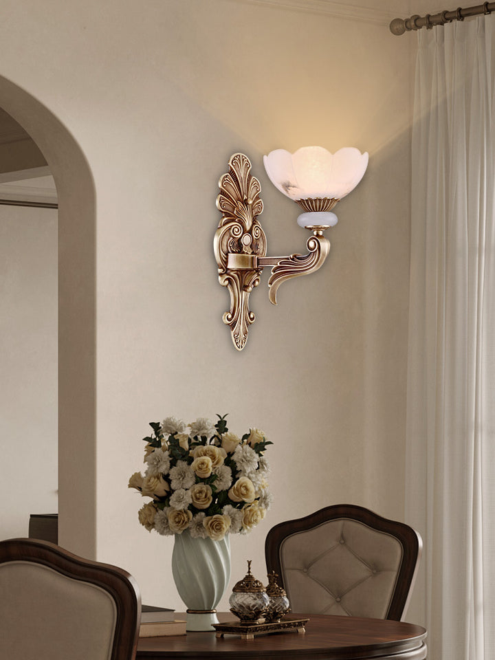 Ornate Floral Design Chandelier