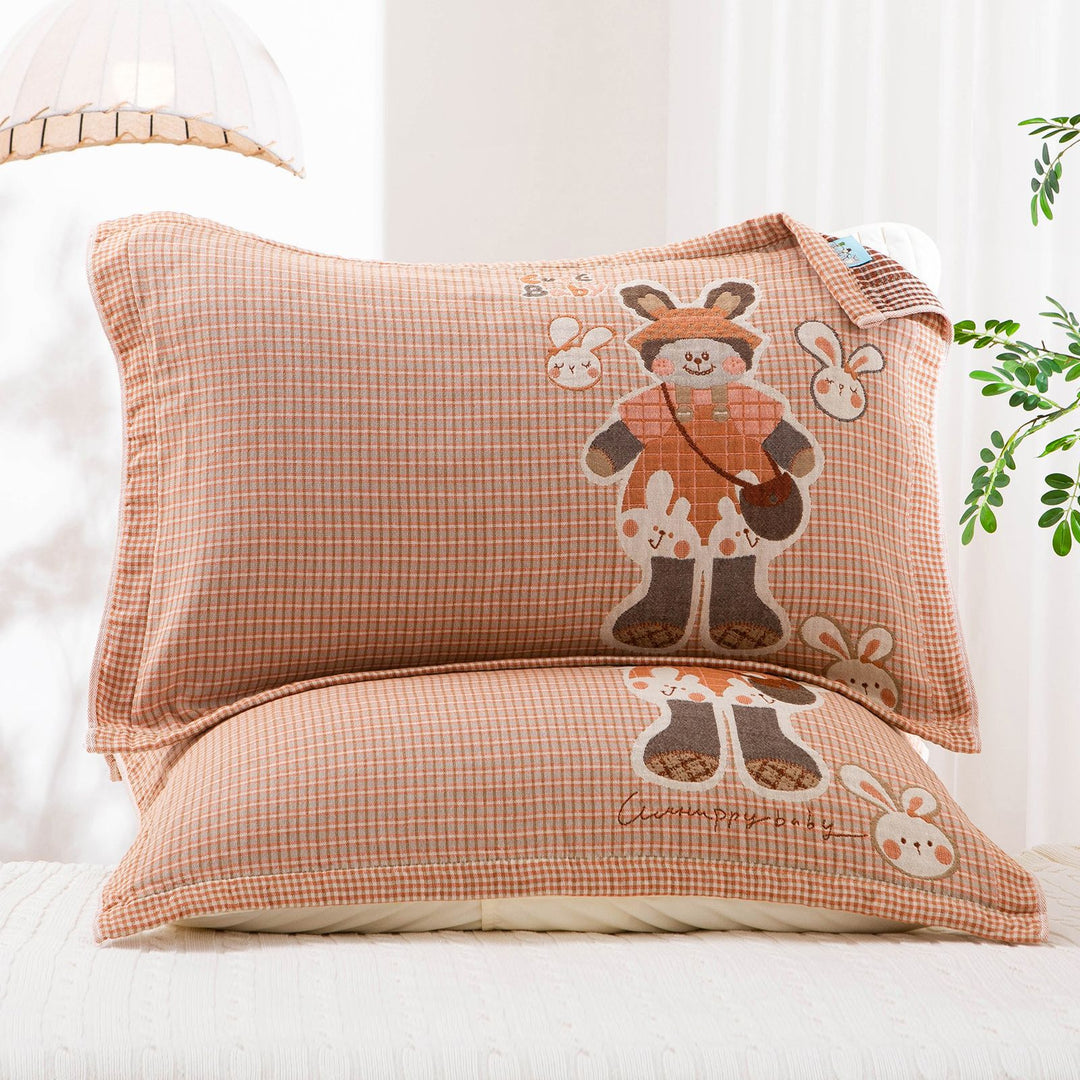 Ladies cushion cover with artistic landscape motif Stornfield