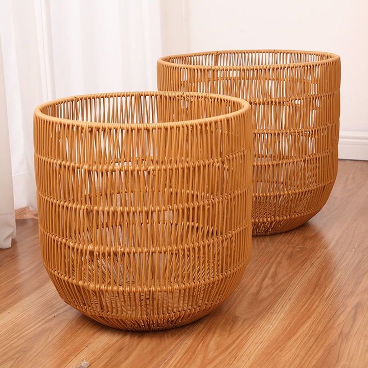 Woven Storage Basket with Handles Stornfield