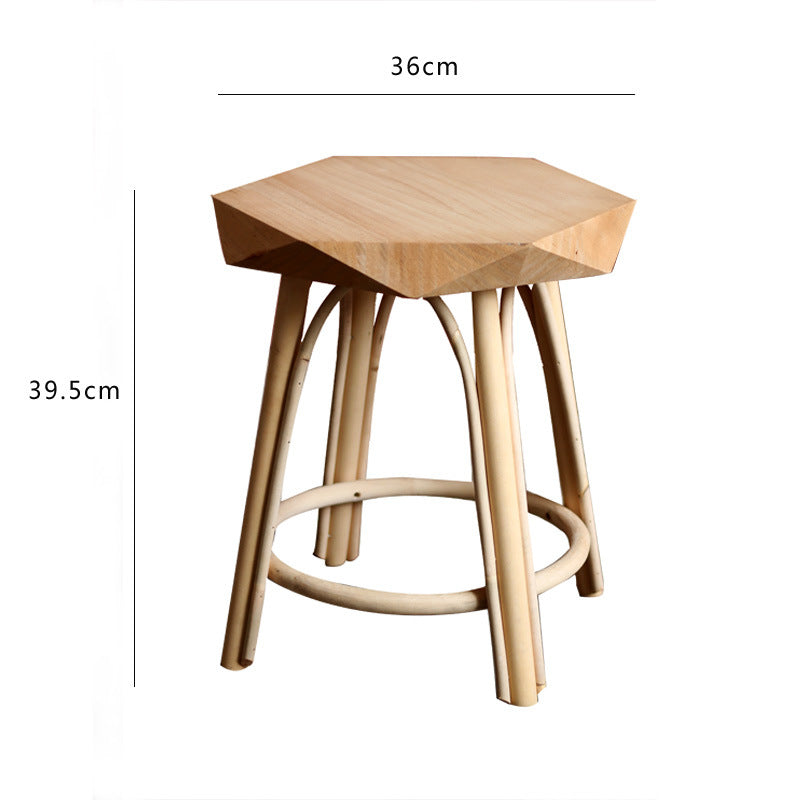 Modern stool made of high-quality Stornfield wood
