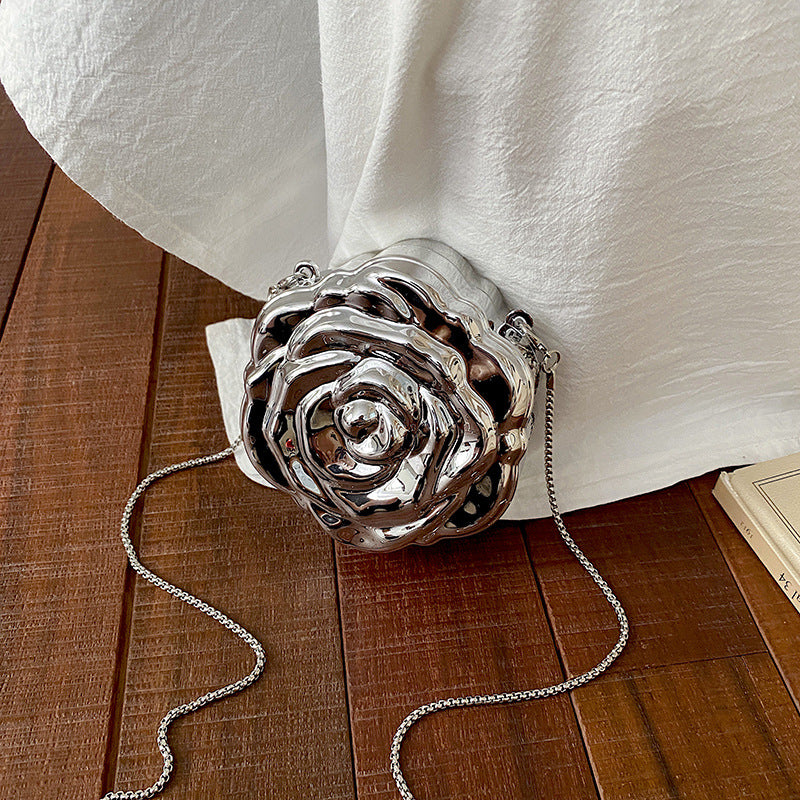 Floral Sculpted Handbag