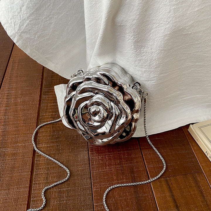 Floral Sculpted Handbag