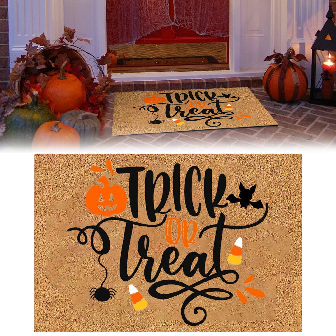 Halloween-Themed Decorative Doormat
