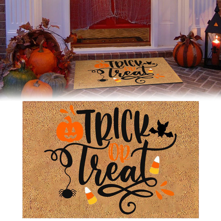 Halloween-Themed Decorative Doormat