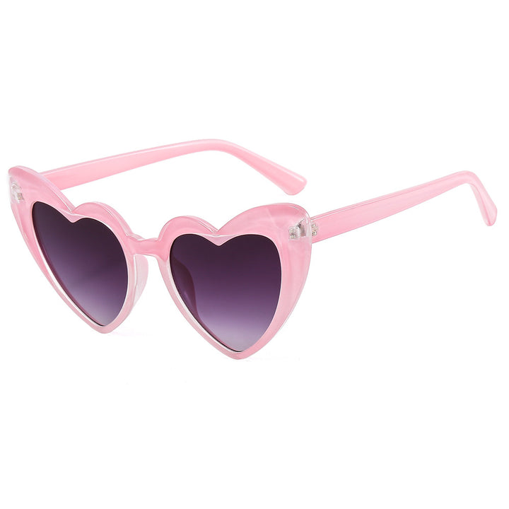 Women's fashionable heart sunglasses with UV protection Stornfield