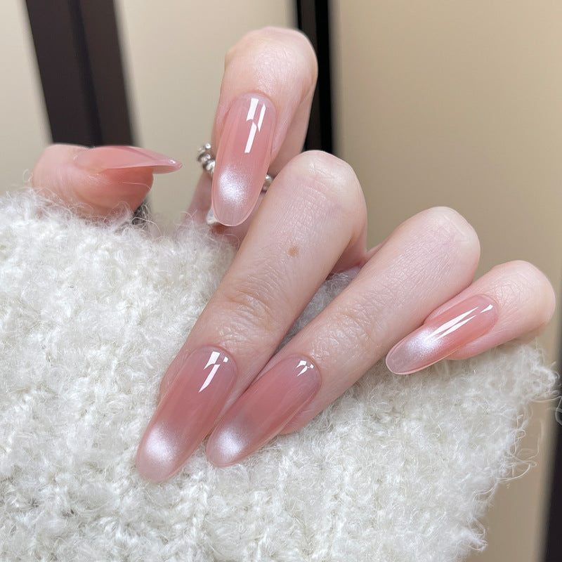 Elegant Glossy Ombre Press-On Nails Stornfield
